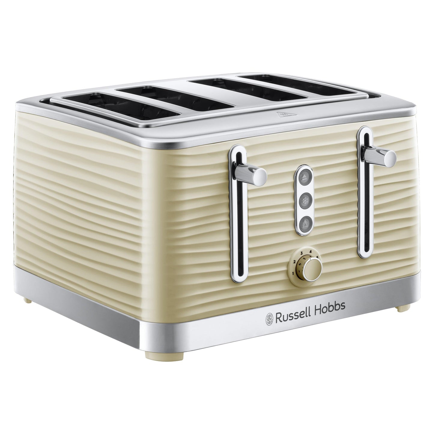 Russell Hobbs Inspire 4 Slice Toaster 24384 (Cream).
