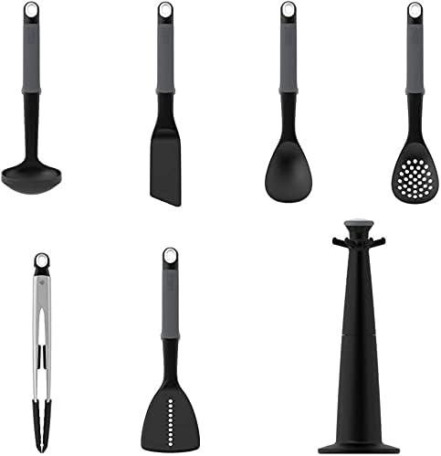 Joseph Joseph Elevate Kitchen Tools & Gadgets Carousel 6-Piece Utensil Set 10151 (Grey) - Vibe Home