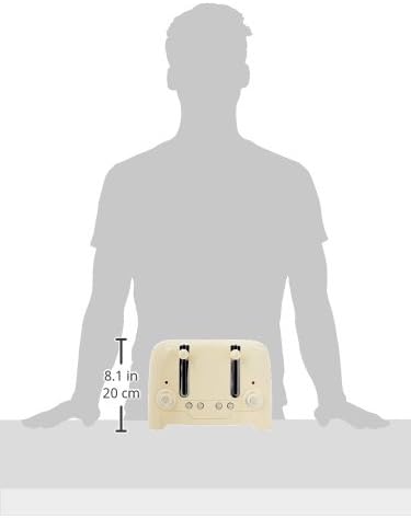 Dualit Lite 4 Slice Toaster (Cream Trim)