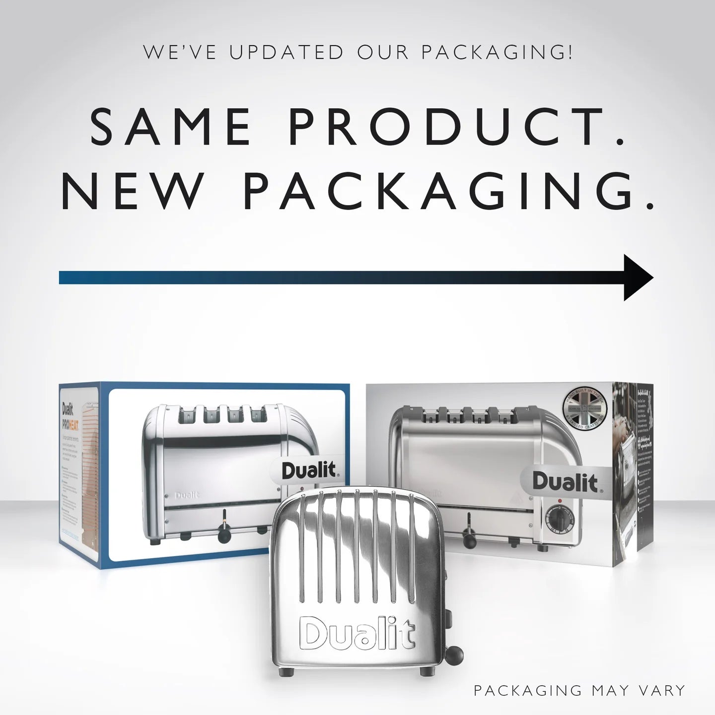 Dualit Classic Matt Black 4 Slice Toaster NewGen 40370