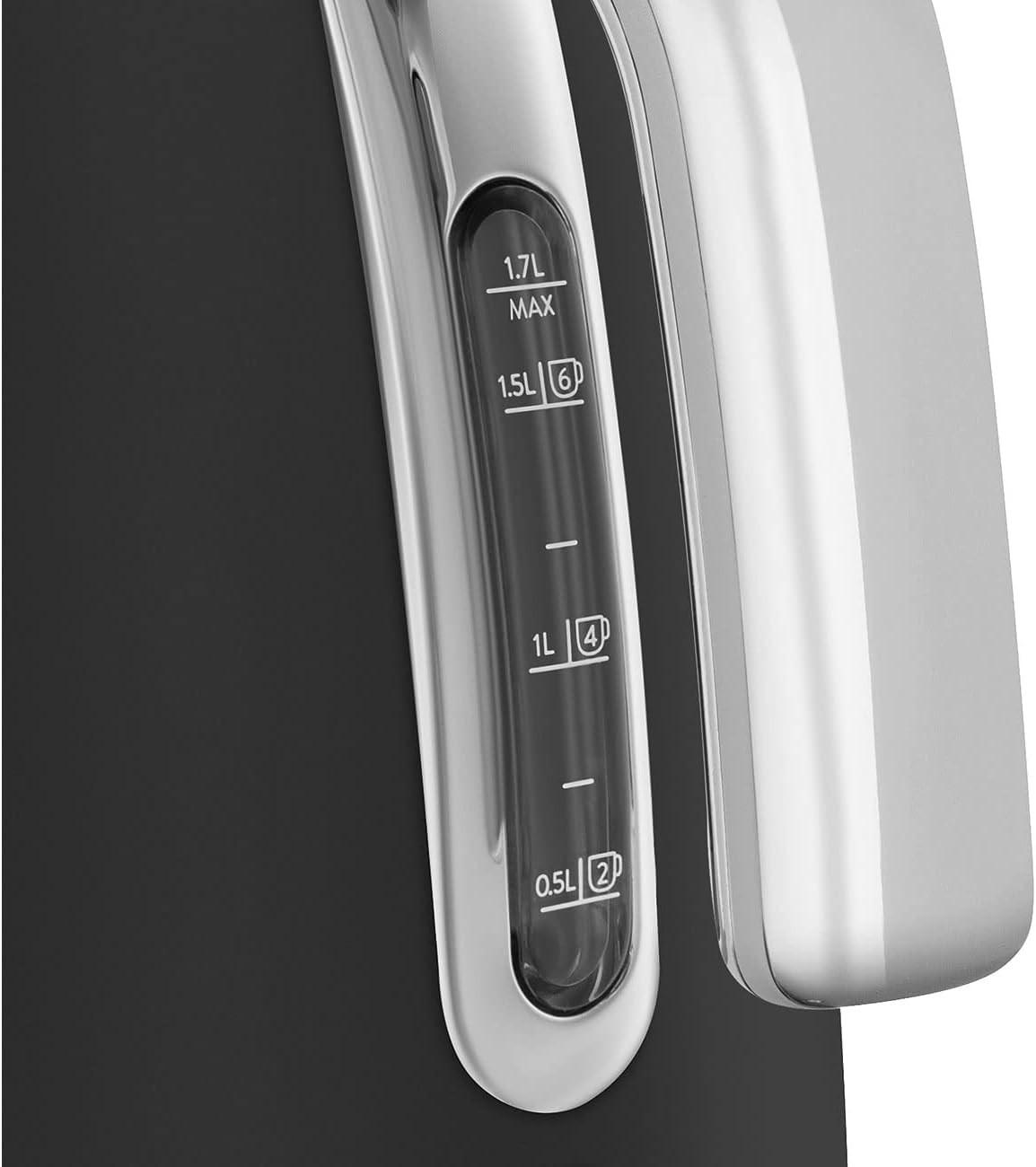 Smeg Retro Kettle KLF03BLMUK (Matte Black).