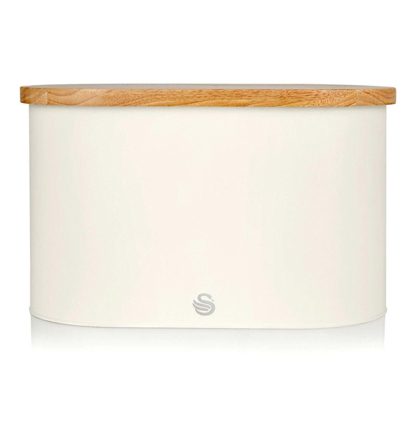 Swan Nordic Bread Bin & Canisters Kitchen Storage Set (White) - Vibe Home