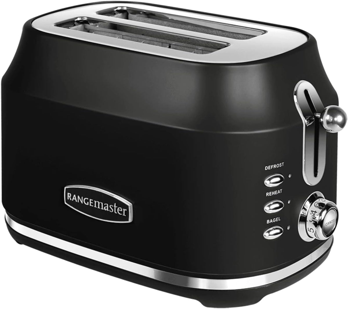 Rangemaster Classic 2 Slice Toaster RMCL2S201BK (Matt Black)