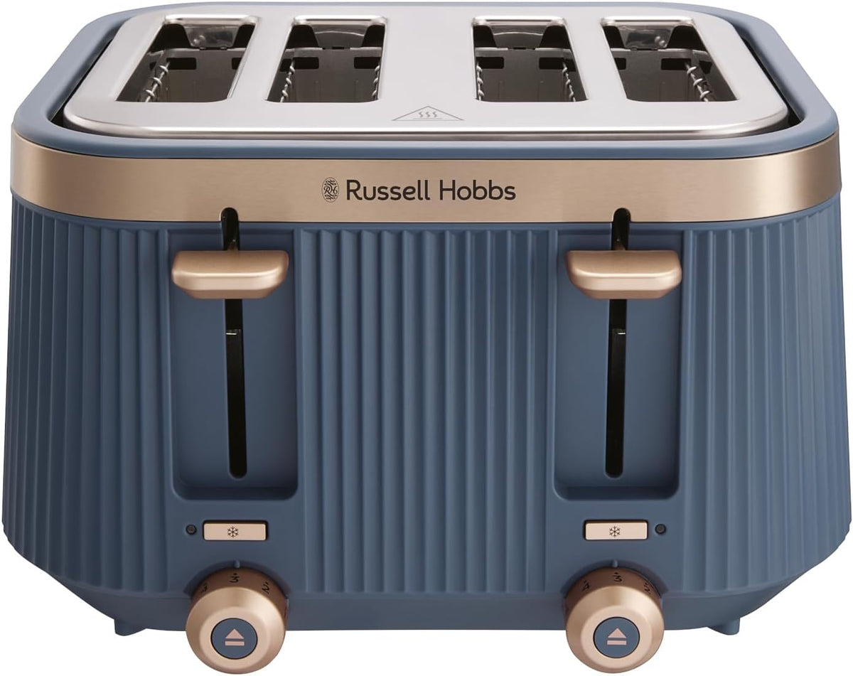Russell Hobbs Brontë 4 Slice Toaster 1960W 26772 (Soft Navy)