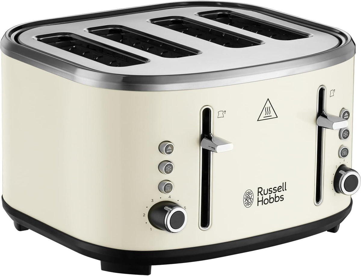 Russell Hobbs Russell Hobbs Stylevia 4 Slice Toaster 26291 (Cream)