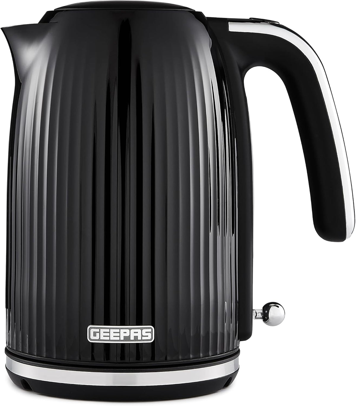 GEEPAS Fluted Kettle GK38068UK-BK (Black)
