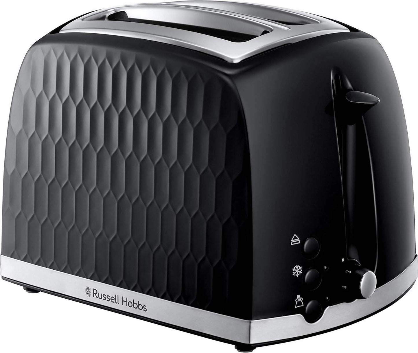 Russell Hobbs Russell Hobbs Honeycomb 2 Slice Toaster 26061 (Black)
