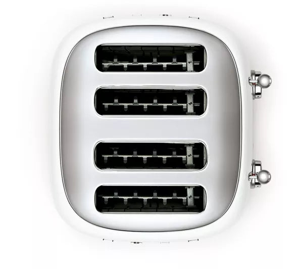 Smeg 4 Slice Toaster TSF03WHUK (White).