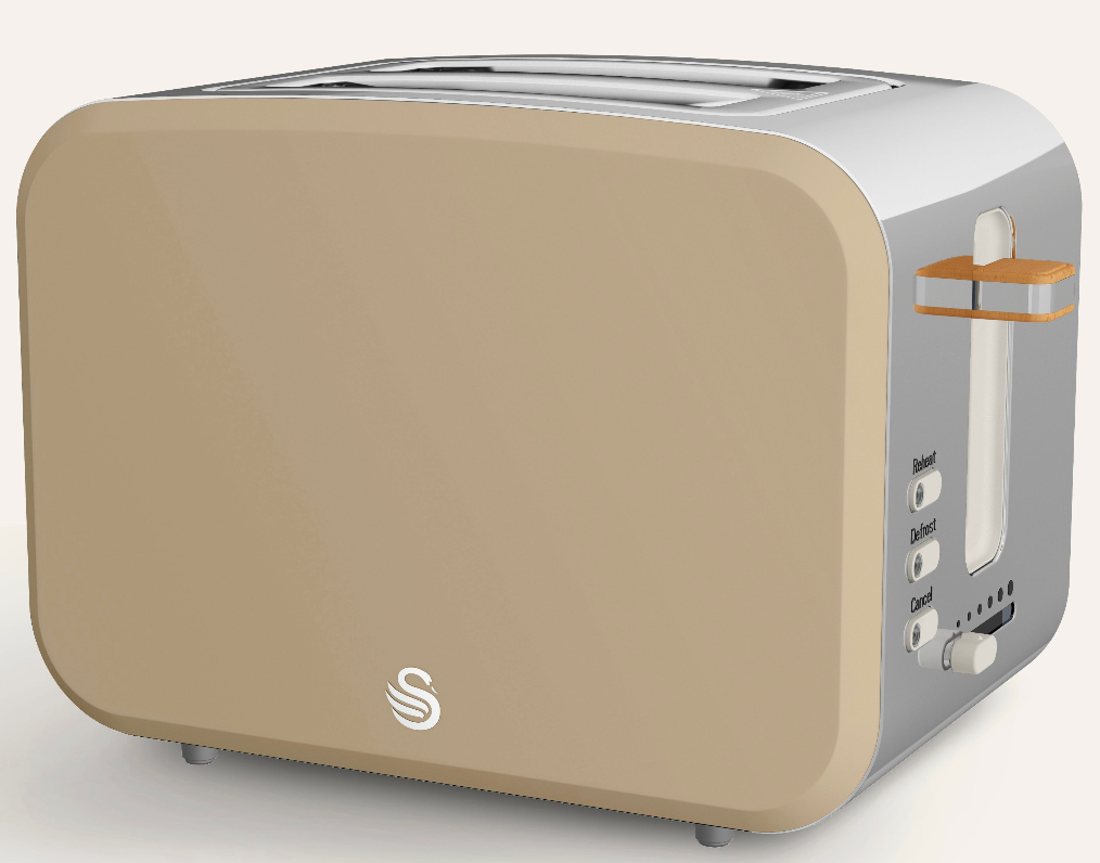 Swan Nordic Oatmeal 2 Slice Toaster ST14610OAT