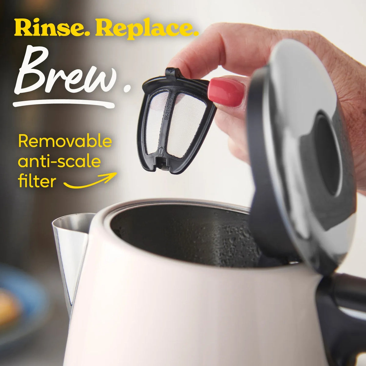 Russell Hobbs Everyday Quiet Boil Jug Kettle 28852 (Jasmine)
