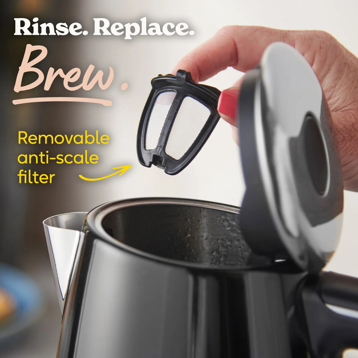 Russell Hobbs Everyday Quiet Kettle 28851 (Black)