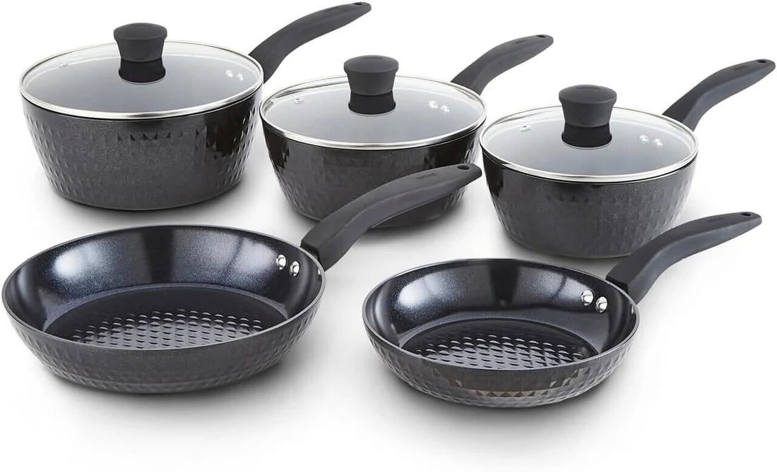 Unleash Your Culinary Creativity with the Tower Diamo 5 Piece Cookware Set!