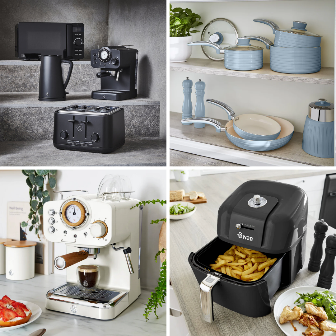 Home to Exclusive Kettle and Toaster Sets, stylish Electricals and some of the best kitchen Home Essentials & Accessories — Shop thousands of kitchen electricals and homewares with free next-day UK delivery — Family Business Since 2007 — View more