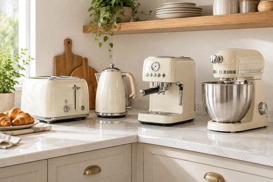 How to Combine Cream Appliances Beautifully
