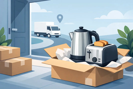 Kettle and Toaster Sets Delivered Tomorrow