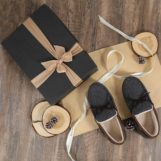 60% OFF Get your Ultraideas Mens Comfort Slippers Faux Sheepskin discover-bargains UK.