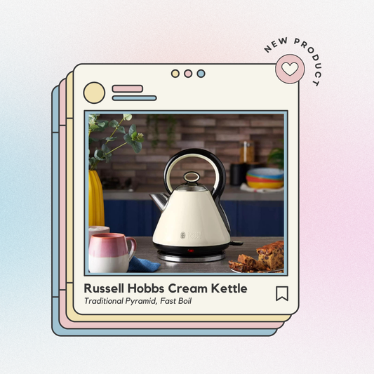 Treat yourself - Russell Hobbs Cream Kettle