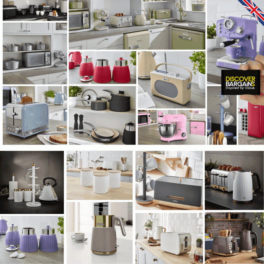 🚨 NEW Light up your day home bargains! discover-bargains UK.