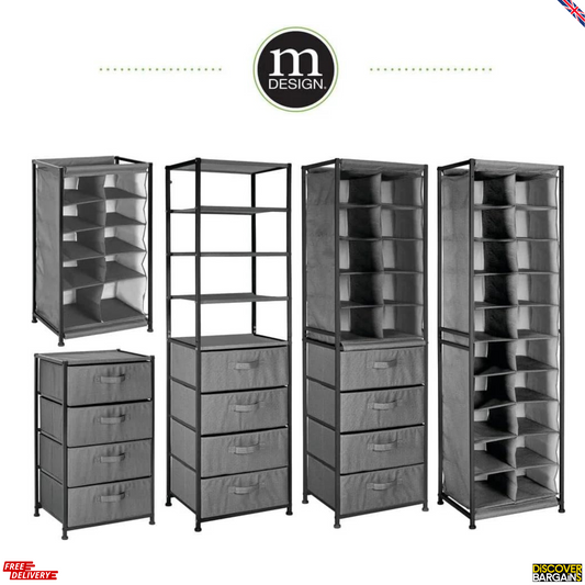 Declutter Your Space with the mDesign Storage Organisers