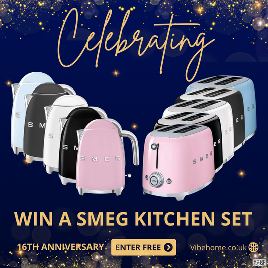 WIN a FREE Smeg Kettle and Toaster of a Colour of Your Choice!