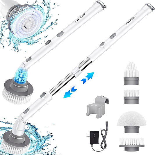 Take the hard work out of cleaning with this Cordless Turbo Spin Scrubber discover-bargains UK.