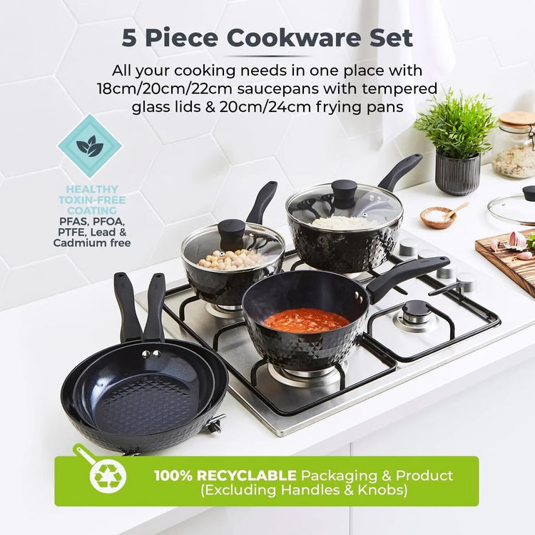 Tower Non-Stick Pot & Pan Sets