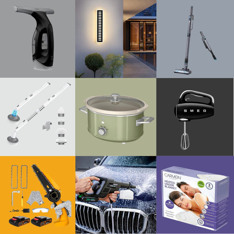 home kitchen online electrical shop smeg swan tower morphy richards kettles toasters blenders slowcookers spin scrubber vacuum chainsaw window vac electric blanket jet washer