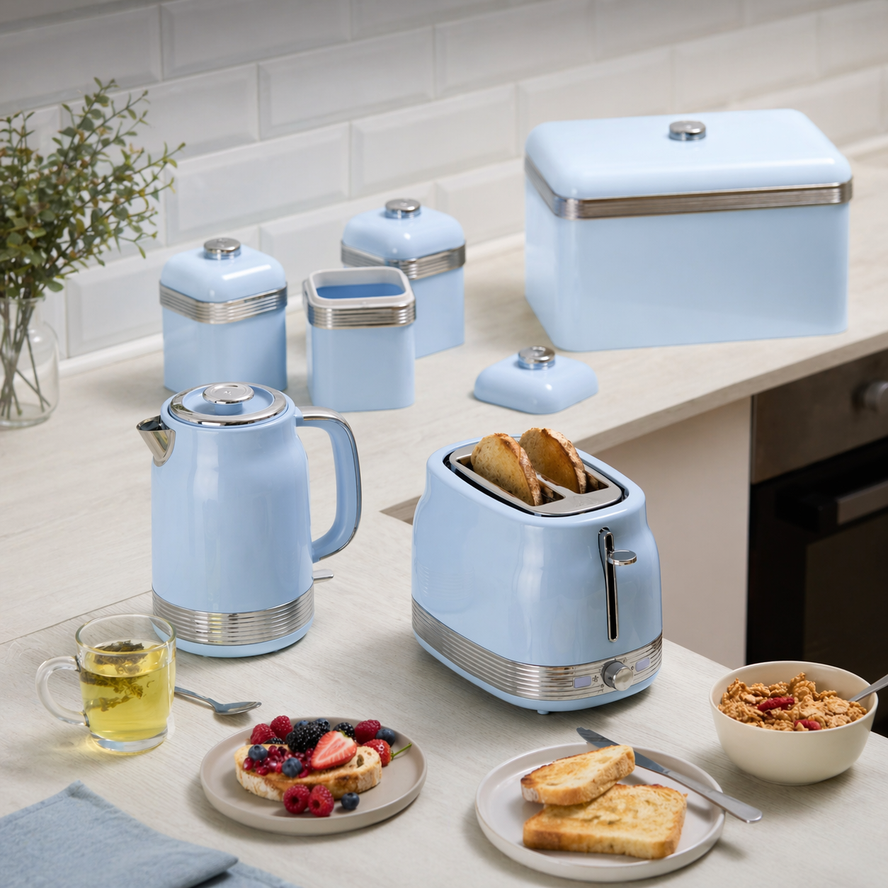 swan kettle and toaster set at vibe home uk