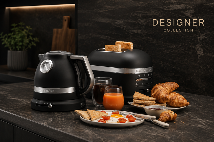 kitchenaid black Designer Kettle & Toaster Kitchen Sets