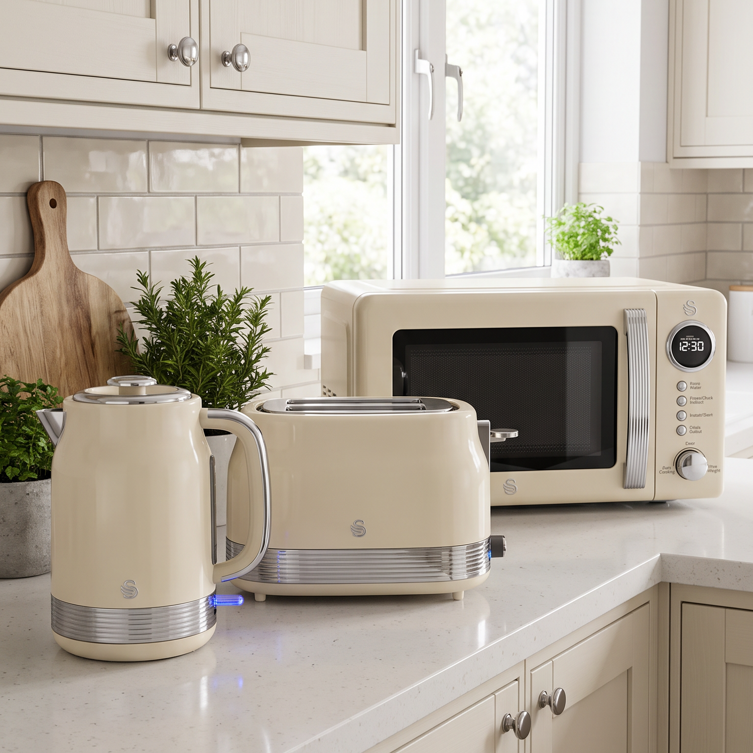 Cream Kitchen Sets & Matching Appliances | Vibe Home