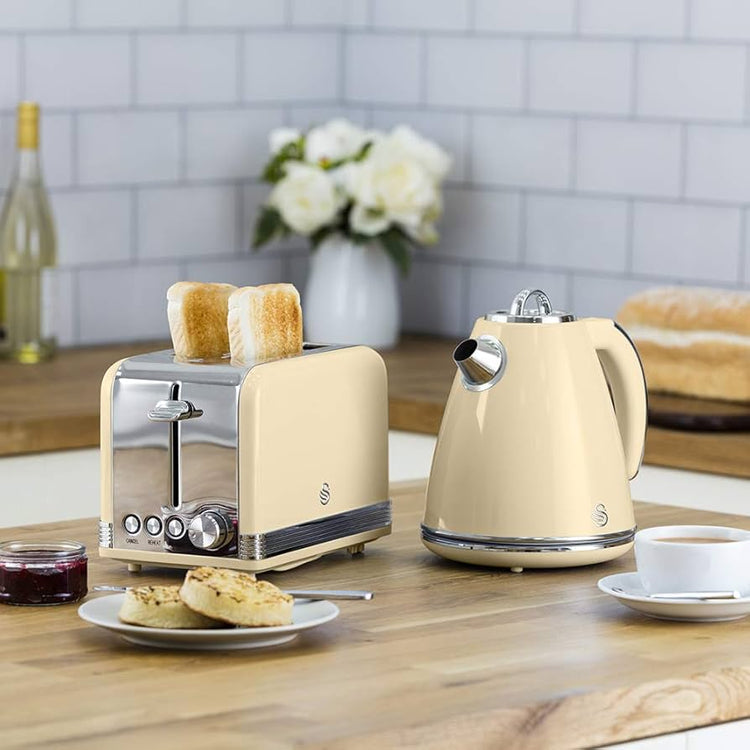 Cream Kettle, Toaster & Homewears