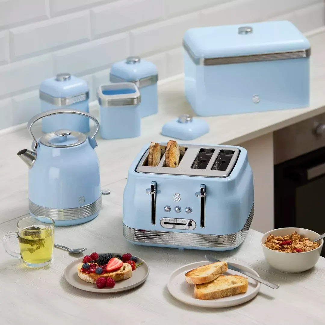 swan retro collection at vibe home matching kettle and toaster kitchen sets shop buy uk