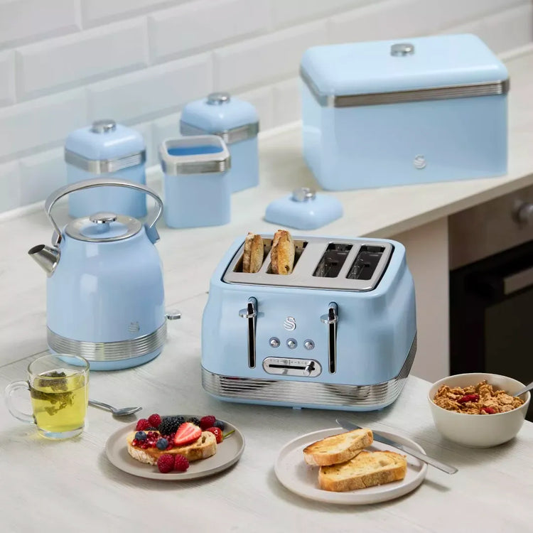 swan retro collection at vibe home matching kettle and toaster kitchen sets shop buy uk