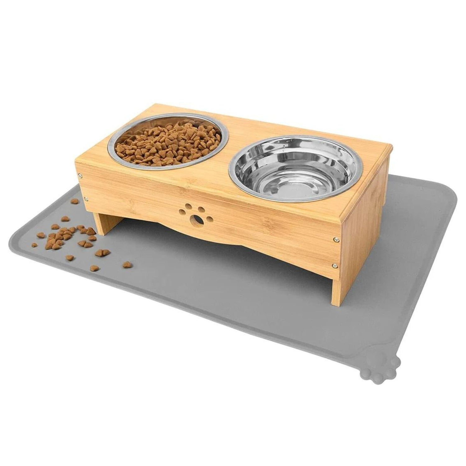 best raised food table for dogs and cats elevated feed station raised pets bowls food pet table stand