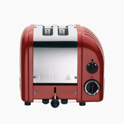 Dualit Classic Kettle & 2 Slice Vario AWS Toaster Kitchen Set (Red)