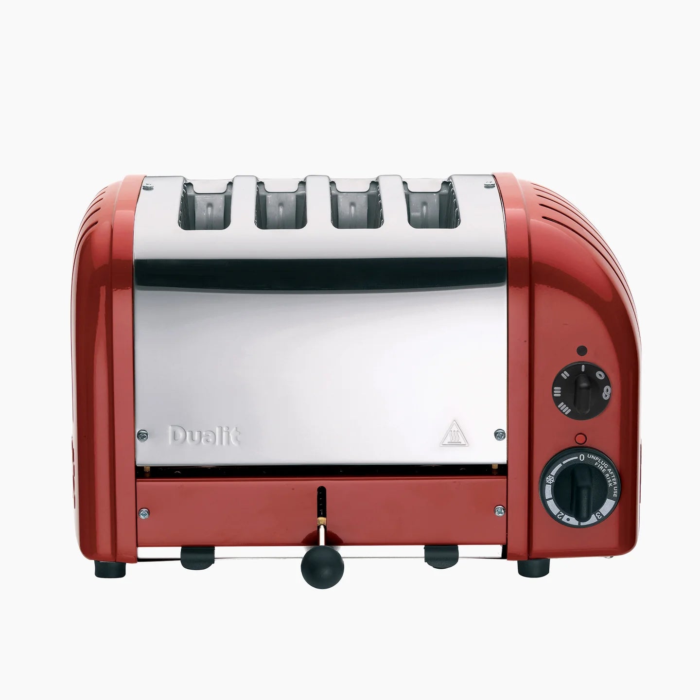 Dualit Classic Kettle & 4 Slice Vario AWS Toaster Kitchen Set (Red)