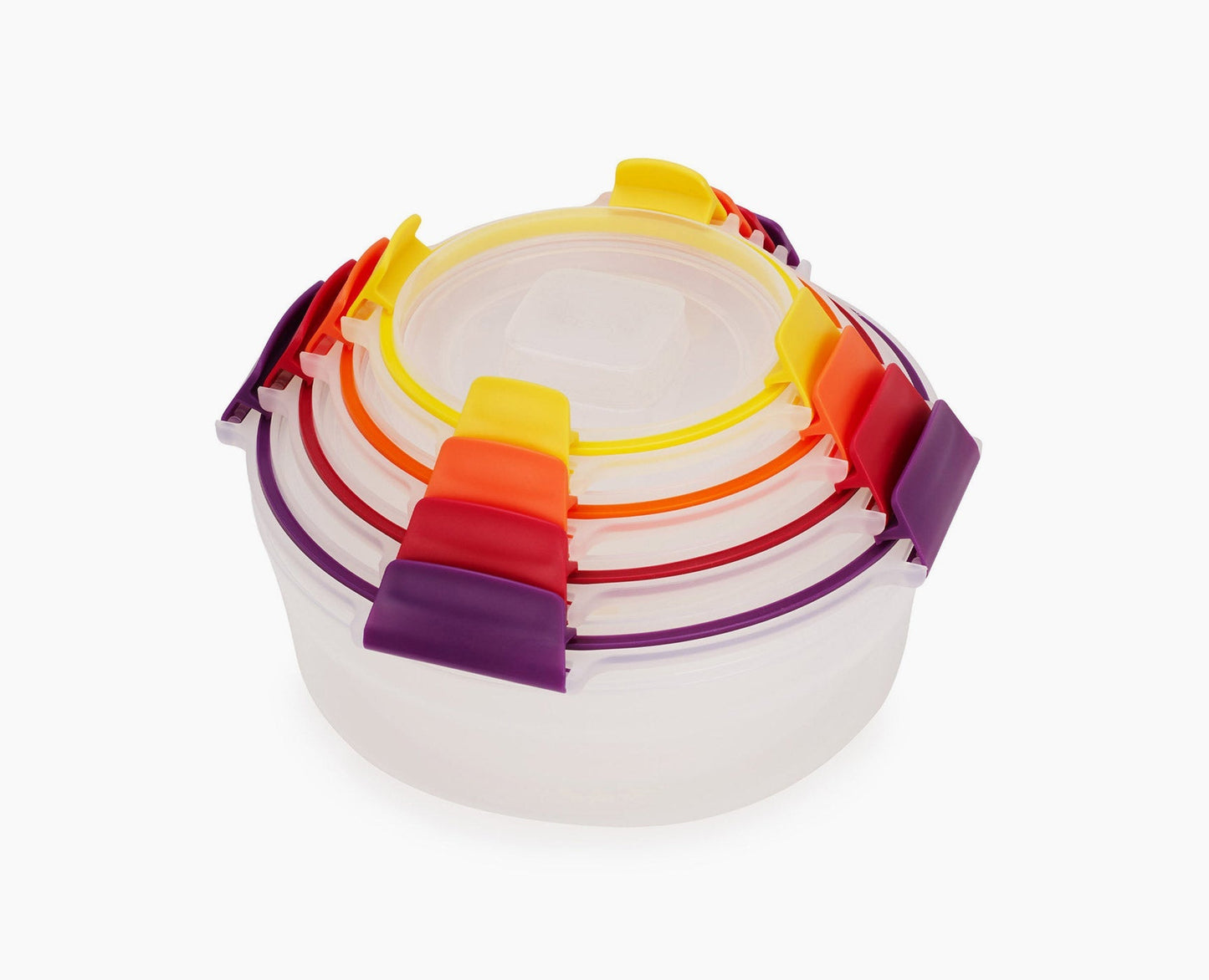 Joseph Joseph Nest Lock 4-Piece Multicolour Round Food Container Set 1000015