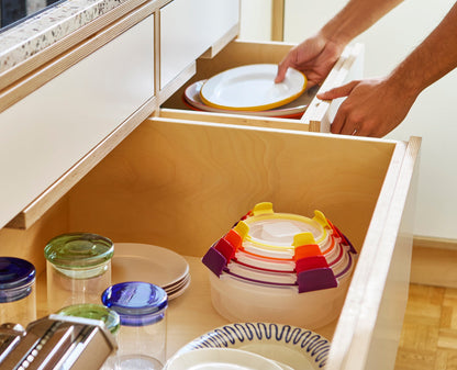 Joseph Joseph Nest Lock 4-Piece Multicolour Round Food Container Set 1000015