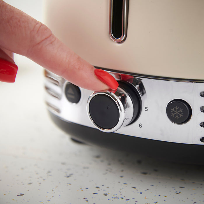 Russell Hobbs Hanley Kettle, 2 Slice Toaster & Digital Microwave Kitchen Set (Jasmine)