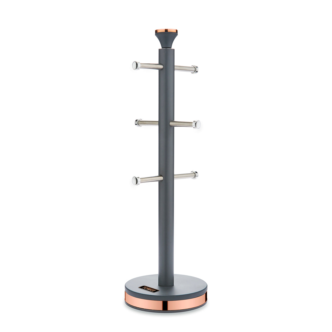 Tower Cavaletto Mug Tree Cup Stand Rack T826132GRY (Grey)