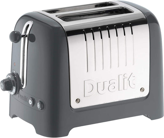 Dualit Lite 2 Slice Toaster 26204 (Grey).