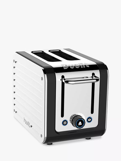 Dualit Architect Jug Kettle & 2 Slice Toaster Kitchen Set (Black).