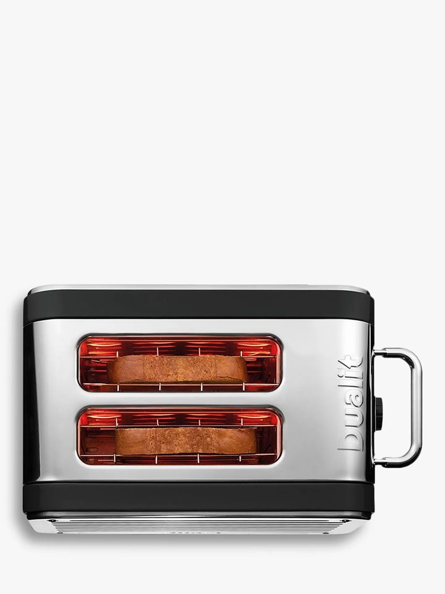 Dualit Architect Jug Kettle & 2 Slice Toaster Kitchen Set (Black).