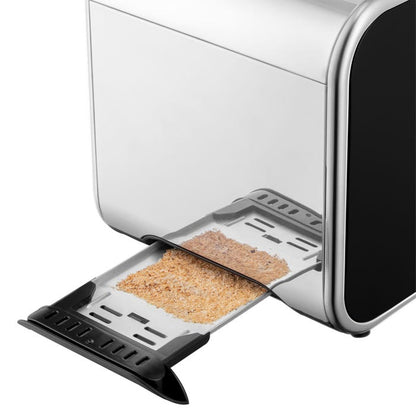 Russell Hobbs Distinctions Jug Kettle and Toaster Black