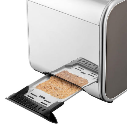 Russell Hobbs Distinctions Jug Kettle and Toaster Titanium