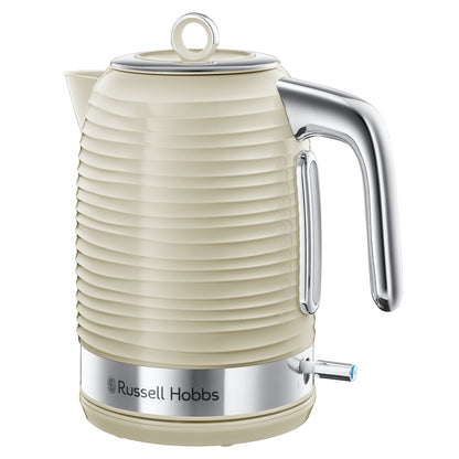 Russell Hobbs Inspire Kettle & Toaster Kitchen Set (Cream)