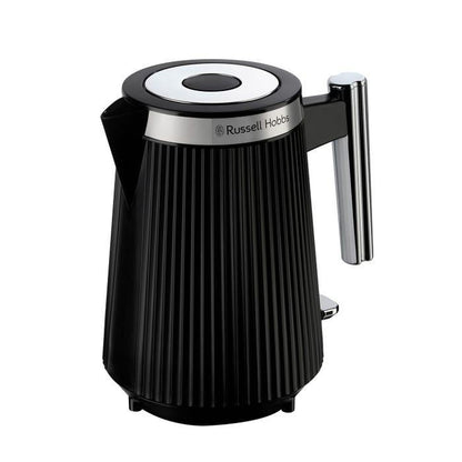 Russell Hobbs Bronte Jug Kettle & 4 Slice Toaster Kitchen Set (Matte Black) - Vibe Home