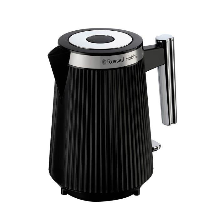 Russell Hobbs Bronte Jug Kettle & 2 Slice Toaster Kitchen Set (Matte Black) - Vibe Home