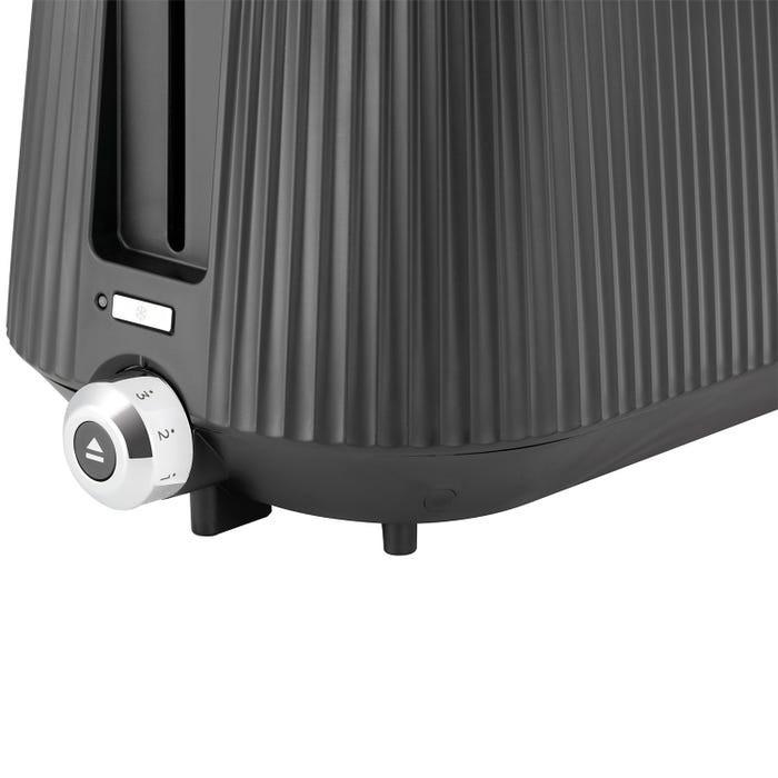 Russell Hobbs Bronte Jug Kettle & 2 Slice Toaster Kitchen Set (Matte Black) - Vibe Home