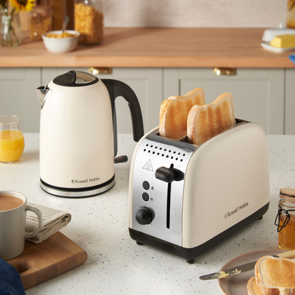 Russell Hobbs Classics Jug Kettle 28510 (Cream) - Vibe Home